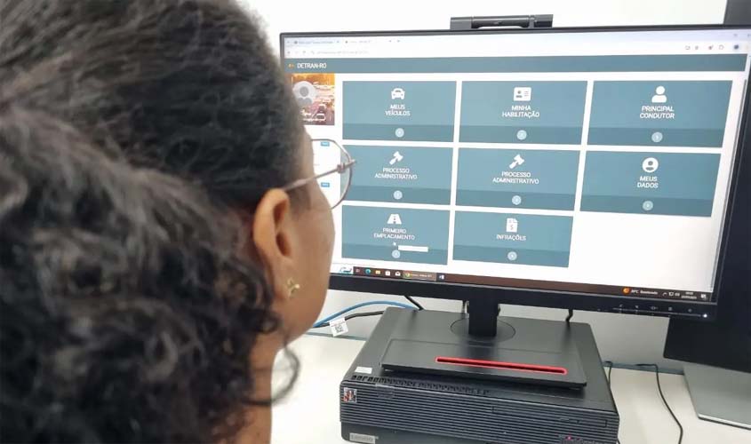 Central do Detran-RO reduz atendimento presencial