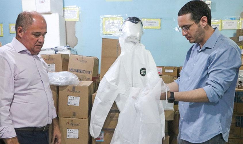 Prefeitura compra mais EPIs e mantém ala hospitalar preparada
