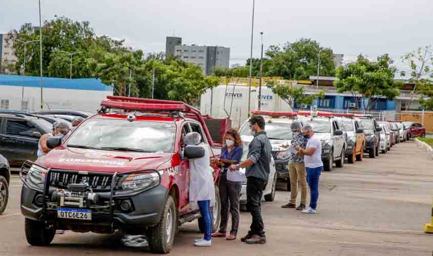 Sesdec e Corporações destacam imunização das forças policiais e de salvamento contra a Covid-19