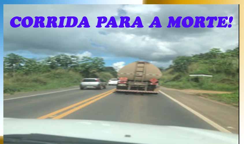 Veja a foto: nela está o real motivo por tantas mortes violentas na nossa BR 364