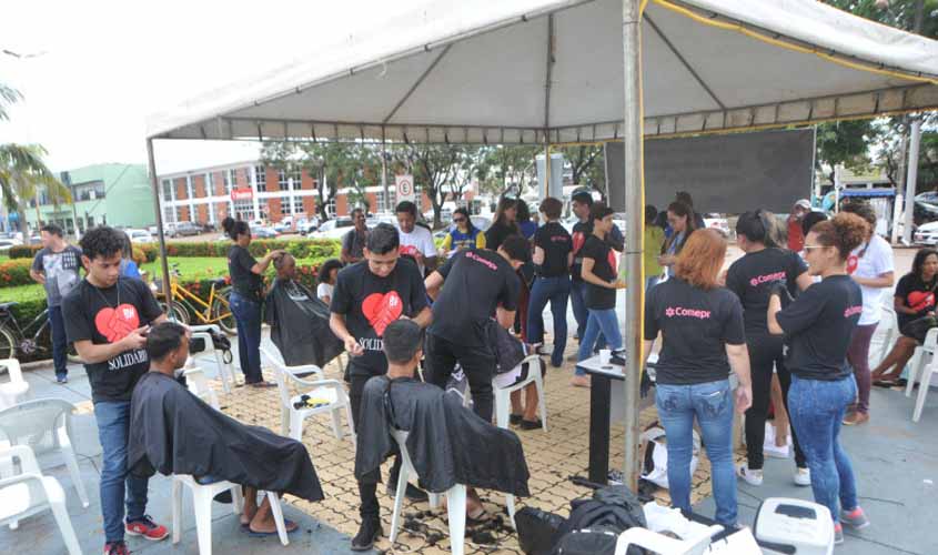 População em situação de rua é atendida pelo projeto ‘Tenda Social’