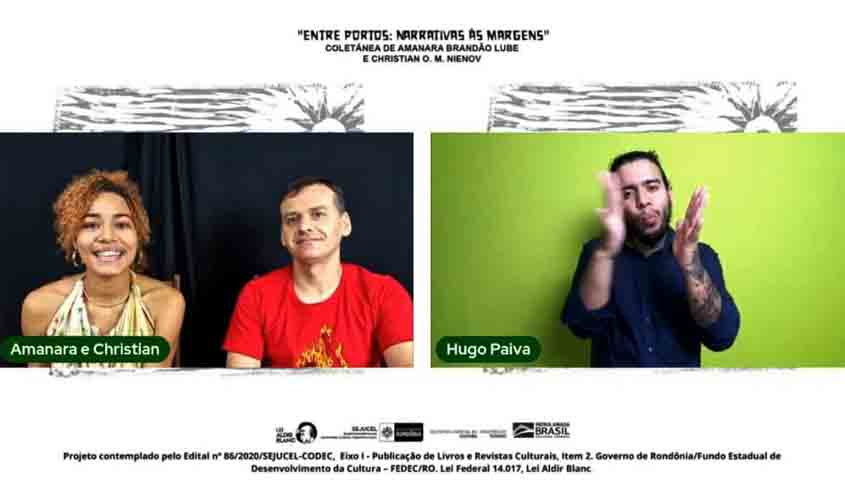 Três projetos de autora portovelhense são aprovados e financiados pela Lei Aldir Blanc