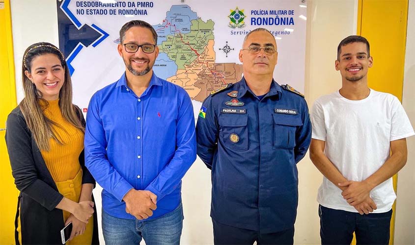 Deputado Anderson se reúne com comandante geral da PM e pede reforço no policiamento no entorno das faculdades em Porto Velho