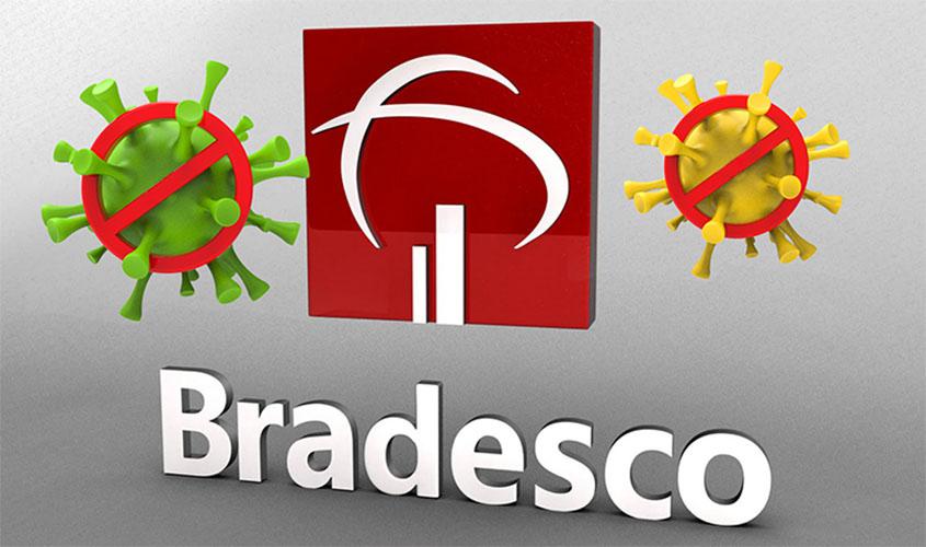 COVID-19: dois funcionários do Bradesco estão afastados