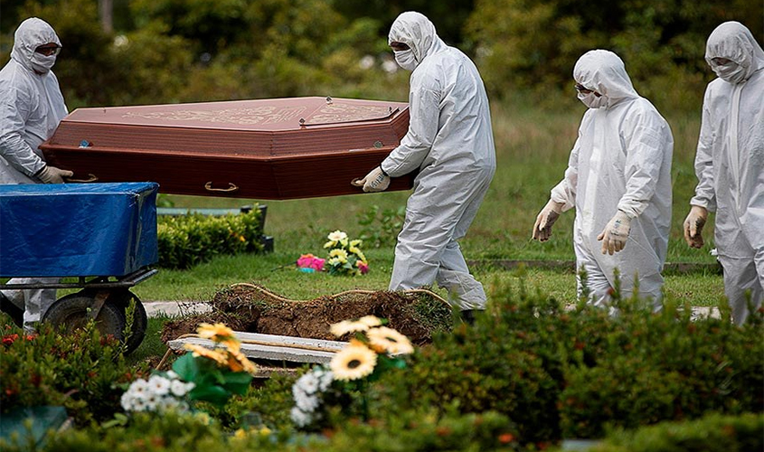 Senadores lamentam recorde de mortes por covid-19 no país  