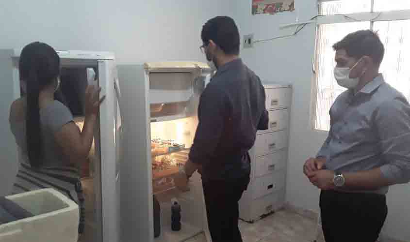 Agevisa realiza visita técnica de monitoramento na rede de frio 