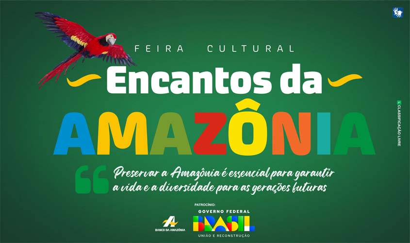 Feira Cultural Encantos da Amazônia será realizada neste mês