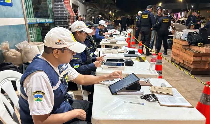 Integrando mobilização nacional, ações de fiscalização do Detran-RO são realizadas em 10 municípios