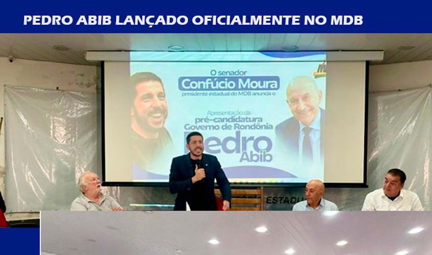 MDB apresenta Pedro Abib e destaca agronegócio