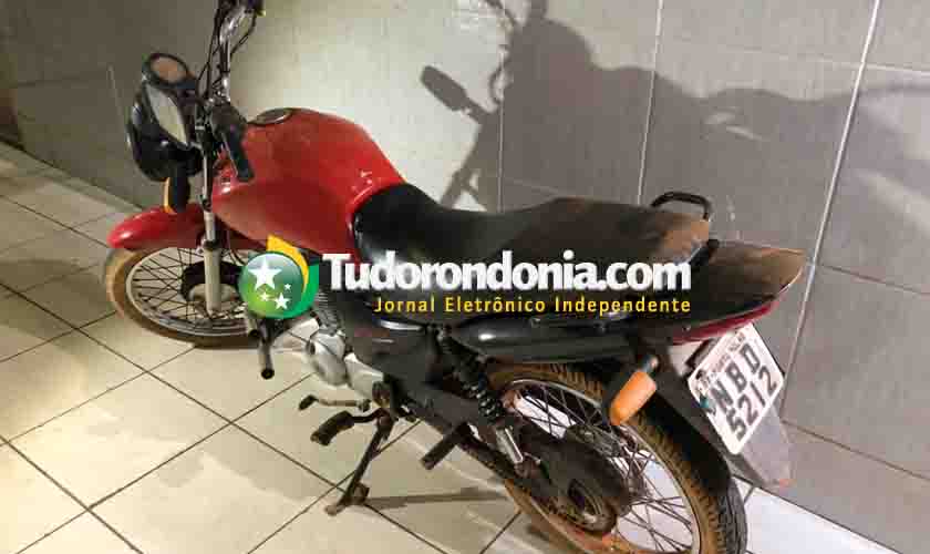 Durante Operação Paz no Campo, homem é preso com moto furtada