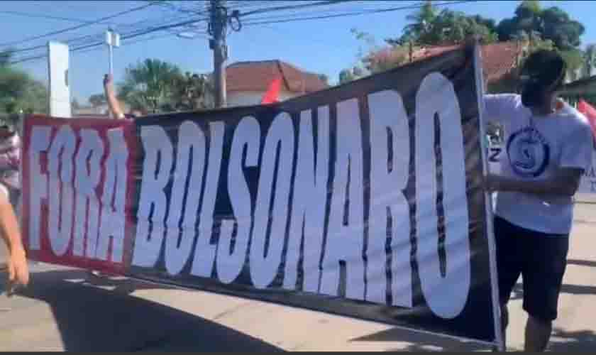 'FORA BOLSONARO' tem baixíssima adesão em Porto Velho e não registra manifestações no interior de Rondônia