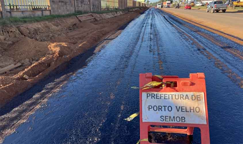 Prefeitura de Porto Velho e governo estadual garantem avanço nas obras da Estrada da Penal