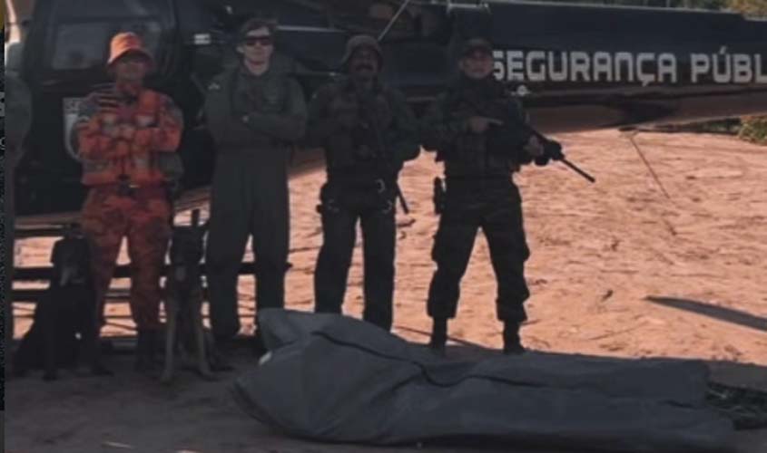 Forças de segurança localizam corpo de homem desaparecido há 19 dias