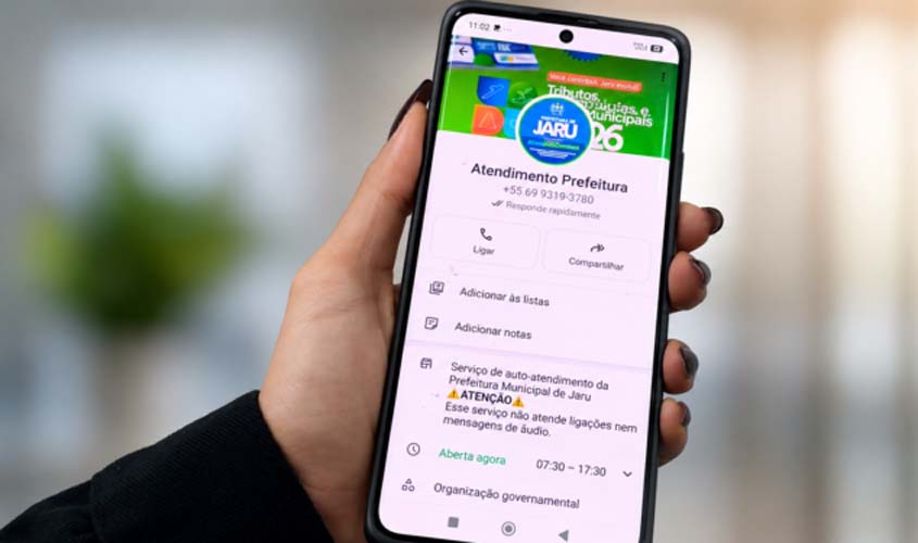 Prefeitura suspende atendimento via WhatsApp