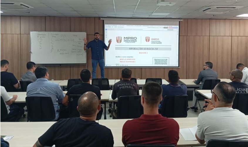 MPRO capacita agentes sobre medidas cautelares penais
