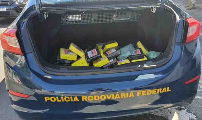 Casal Rondoniense são presos com uma carga de droga avaliada em $6 milhões em Teresina