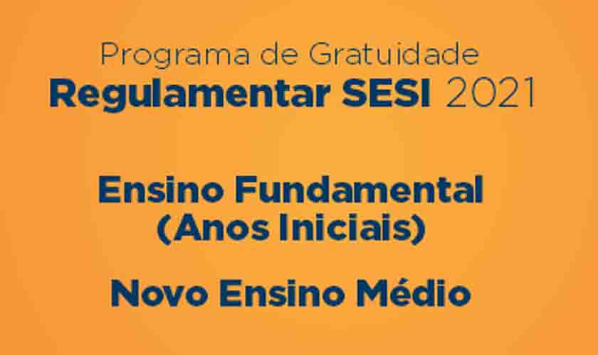 Gratuidade dos cursos do SENAI é oportunidade para aqueles que buscam qualificação profissional  