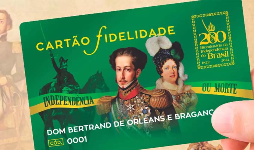 Cartão fidelidade para monarquistas vira piada nas redes: 'todo dia sai de casa um esperto e um otário'