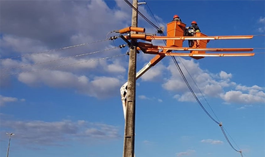 Porto Velho e três municípios recebem obras para melhoria da rede de distribuição de energia elétrica
