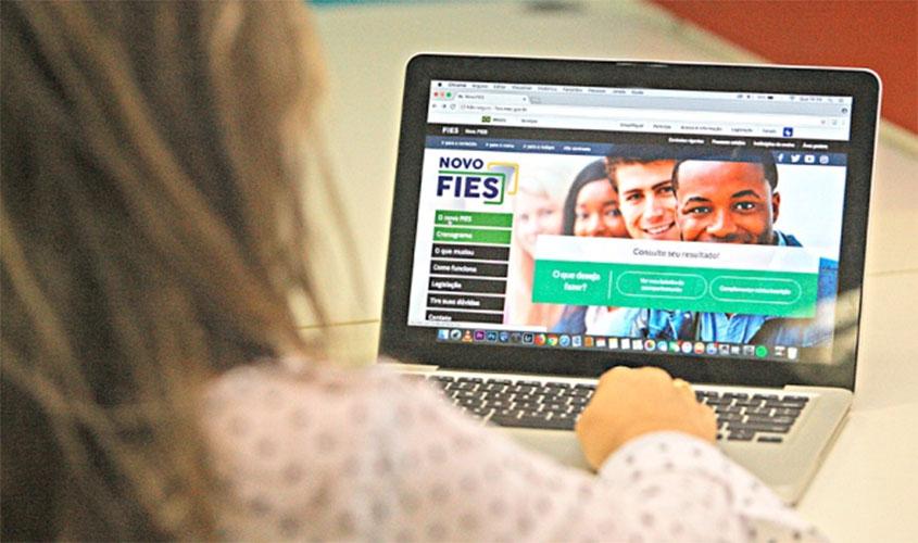 Inscrição para vagas remanescentes do Fies começa nesta quarta-feira
