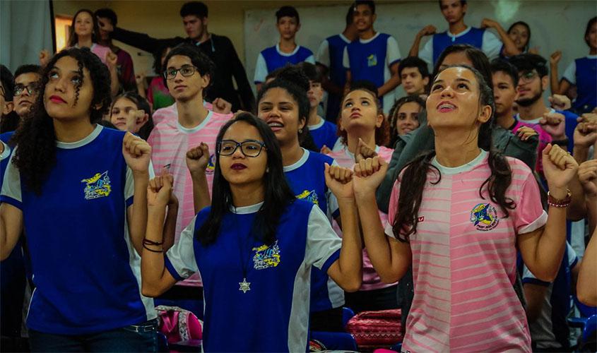 Projeto Jovens pela Vida, alunos da Escola João Bento são incentivados: 'Vocês viverão até os 90 anos'