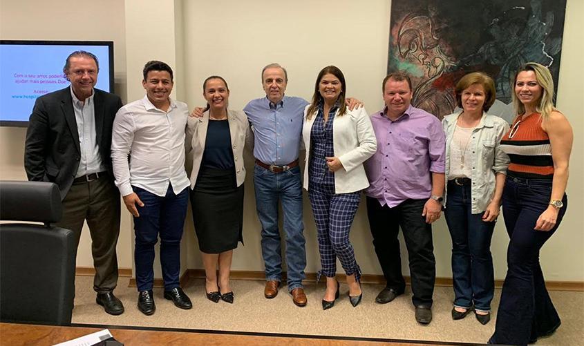 Comissão de Saúde da Assembleia conhece estrutura do Hospital do Amor em Barretos