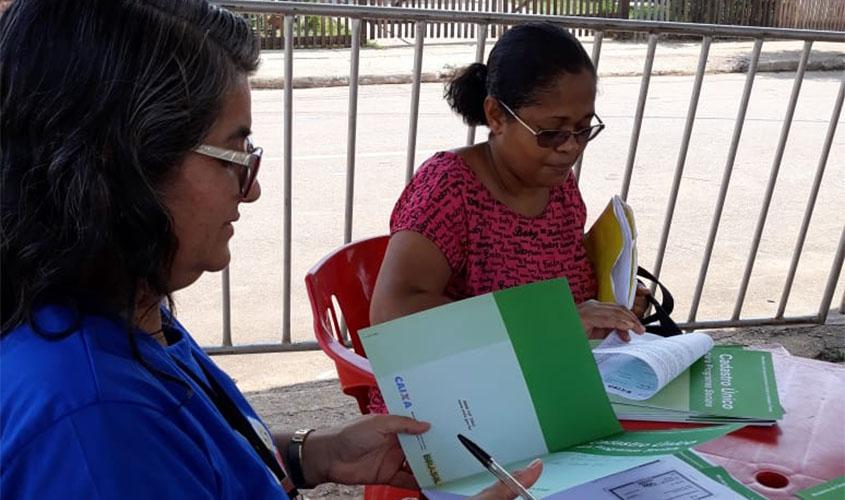 Prefeitura leva serviços socioassistenciais e Cadastro Único ao Orgulho do Madeira