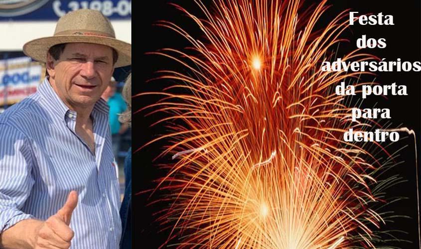 FESTAS, RISOS, COMEMORAÇÃO, TUDO A PORTAS FECHADAS. SAÍDA DE CASSOL MEXE COM A SONOLENTA CAMPANHA