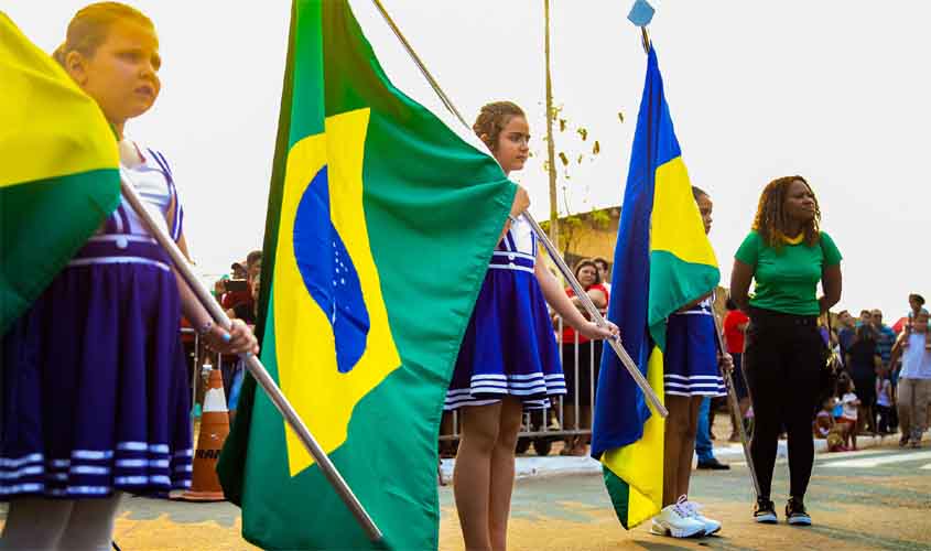 Em Jaru, Desfile Cívico da Independência acontecerá no dia 7 de setembro a partir das 16h na Avenida Dom Pedro I