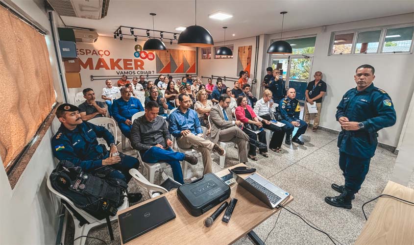 Reunião reforça segurança no comércio de Porto Velho