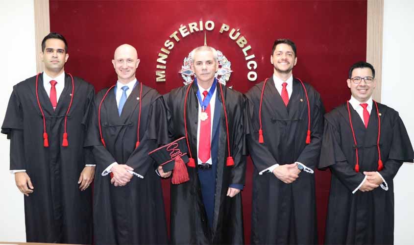 MP empossa quatro novos Promotores de Justiça aprovados no 22º concurso público