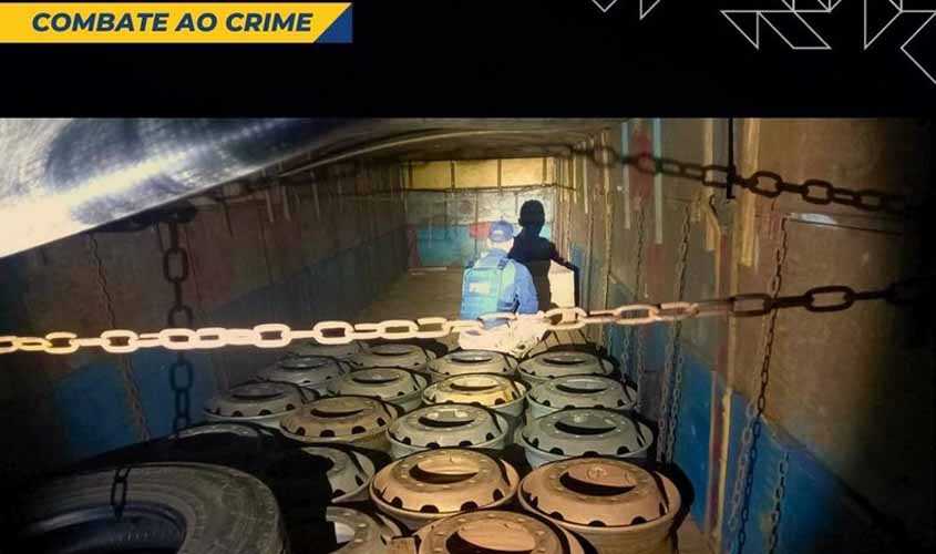 Em Vilhena/RO, PRF desmantela associação criminosa