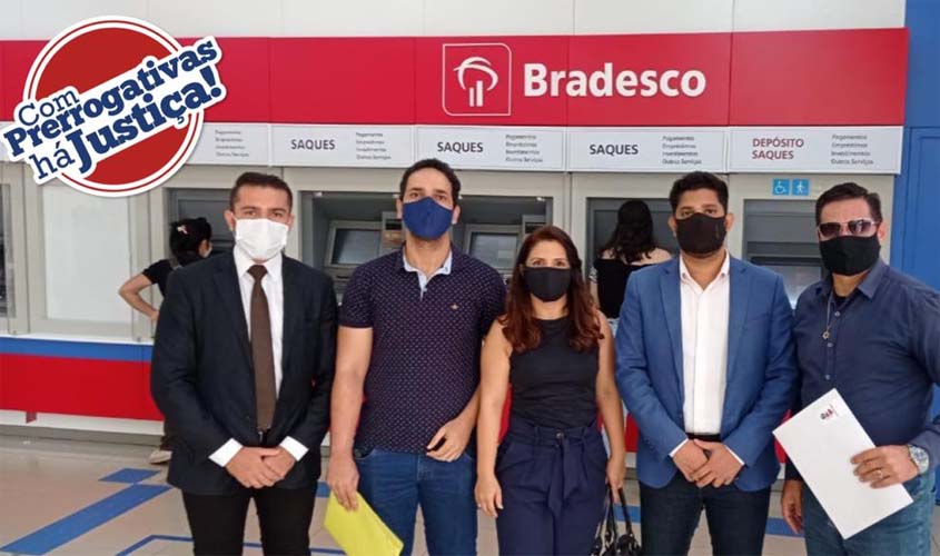 OAB atua e garante o respeito às prerrogativas de advogado que teve atendimento negado em agência bancária