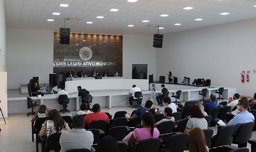 Veja os projetos aprovados na 27ª sessão ordinária da Câmara de Vereadores