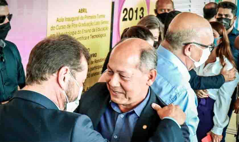 Deputado Federal Coronel Chrisóstomo acompanha ministro da Educação Milton Ribeiro em visita técnica a Rondônia