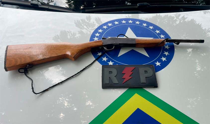Homem armado é preso em Ji-Paraná