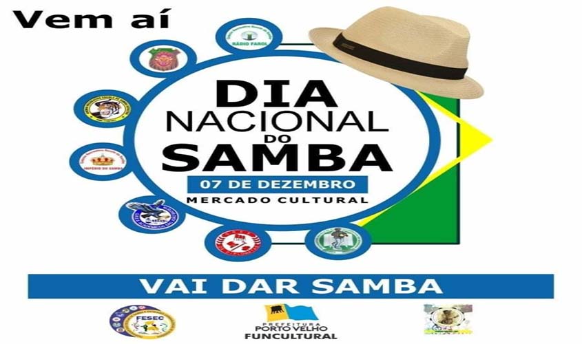 Prefeitura celebra Dia Nacional do Samba no Mercado Cultural