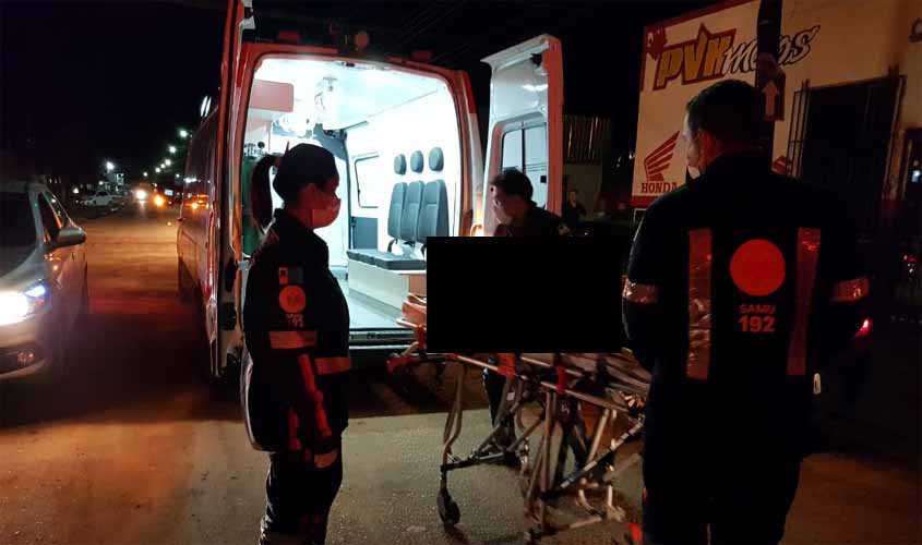 Ciclista embriagado é atropelado após cair na rua; motorista fugiu do local