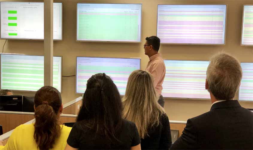 9ª Vara Cível da comarca de Porto Velho visita Corregedoria