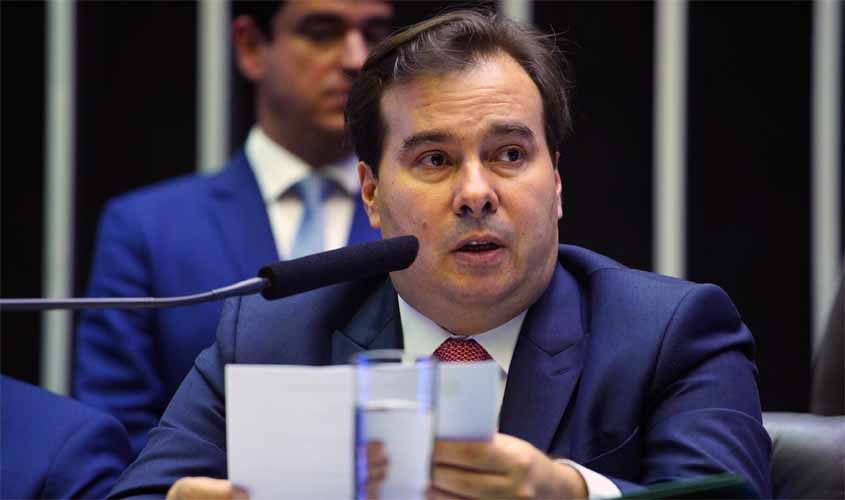 Rodrigo Maia defende aprovação da reforma da Previdência para melhorar contas públicas