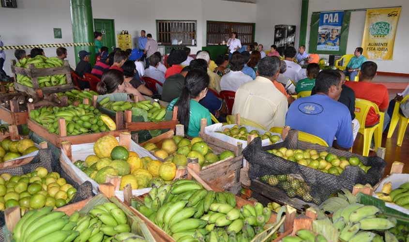 Produtores da agricultura familiar devem se recadastrar no Programa de Aquisição de Alimentos