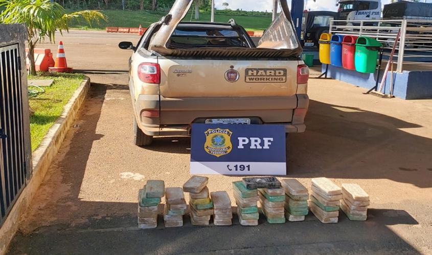Dupla que saiu de Rondônia tem carga apreendida em Anápolis 