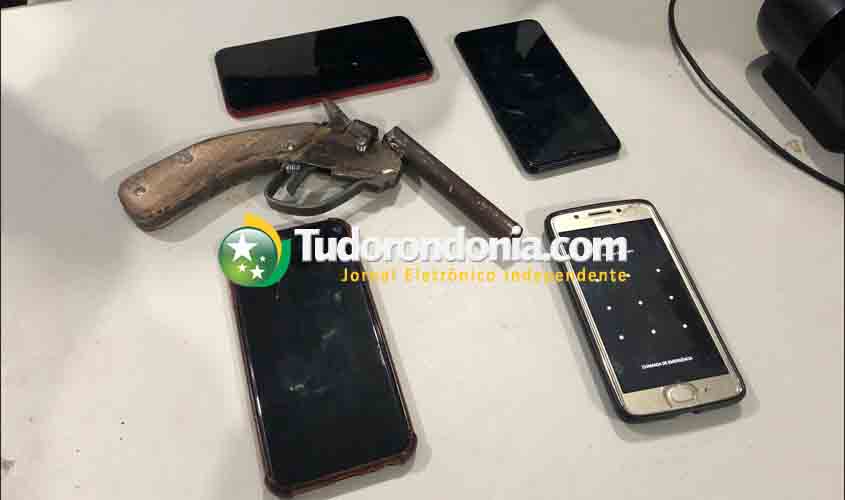 Polícia prende casal armado após assaltos praticados na zona leste