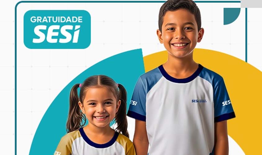 SESI-RO abre 75 vagas gratuitas em Nova Mutum Paraná