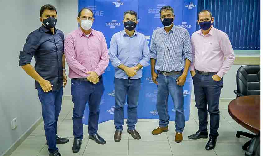 Senador Marcos Rogério visita o Sebrae em Rondônia