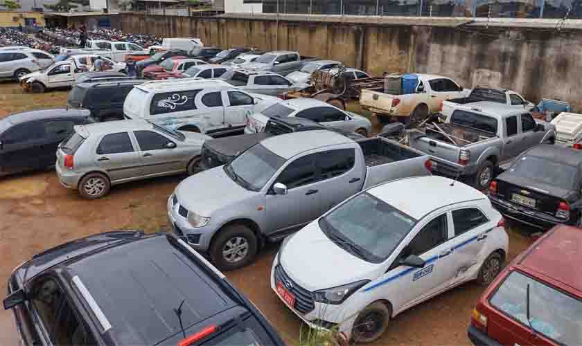 Em Rondônia, PRF divulga datas para o primeiro leilão de veículos apreendidos em 2022