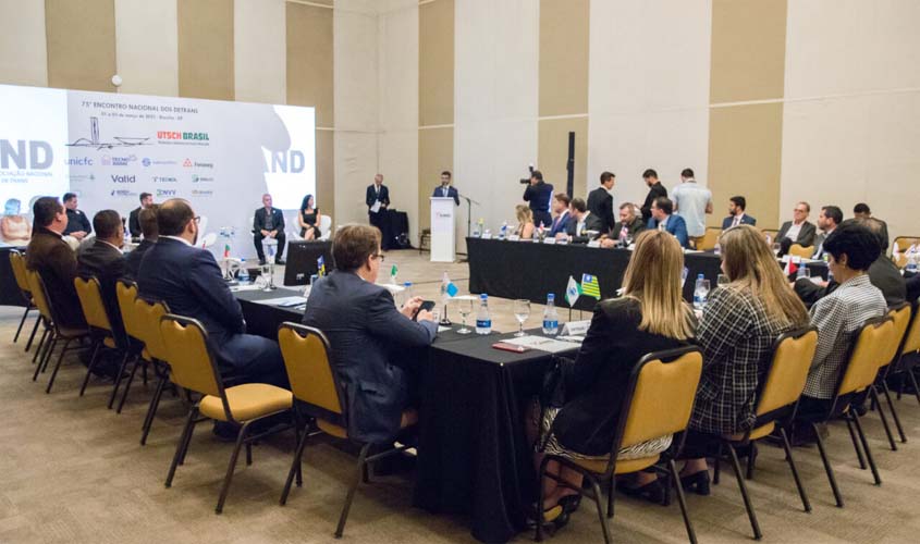 Detran Rondônia participa do 75º Encontro Nacional de Detrans, em Brasília