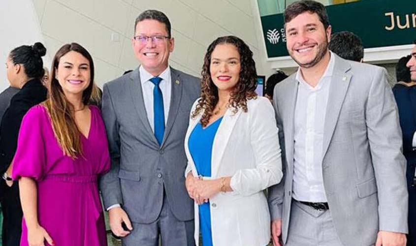O Deputado Federal Maurício Carvalho participou do Rondônia Day em Brasília