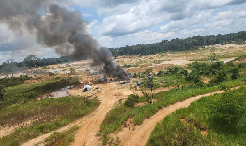 PF RO deflagra operação para combater extração ilegal de minério 