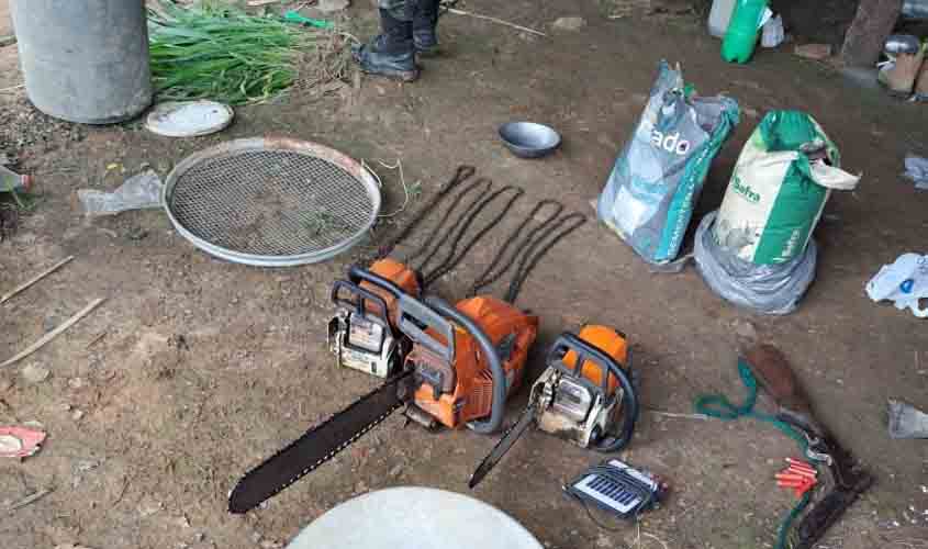 Operação Conjunta Combate Invasão e Crimes Ambientais no Parque Nacional de Pacaás Novos e Terra Indígena Uru Eu Wau Wau